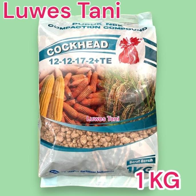 

Terlaris Pupuk Buah Npk Cockhead 12-12-17-2+Te Kemasan 1 Kg
