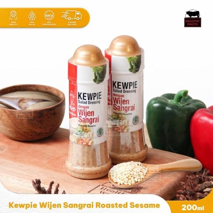 

Terlaris Kewpie Wijen Sangrai Roasted Sesame Dressing 200Ml