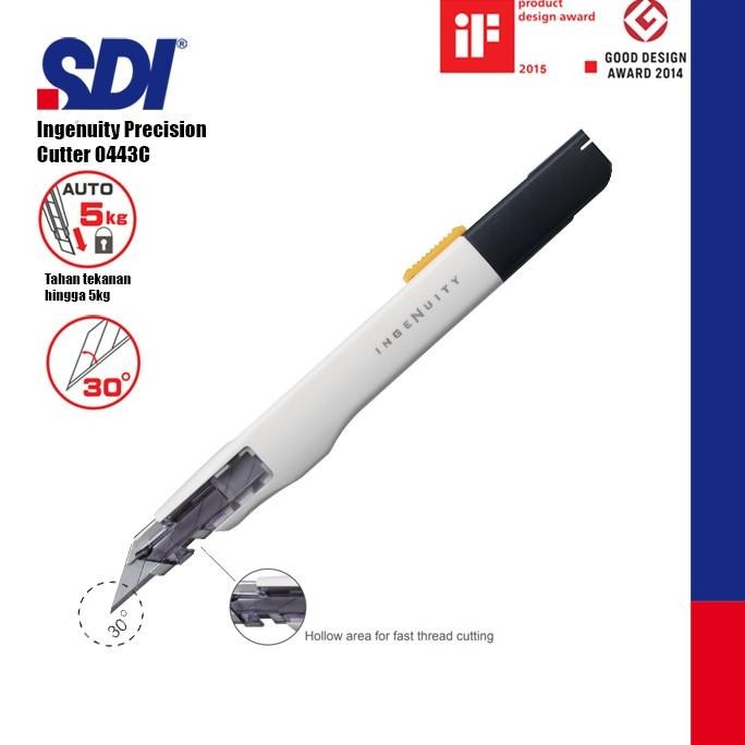 

NEW!!! NEW!!! Ingenuity Precision Cutter SDI 0443C 9mm - Pemotong Karet