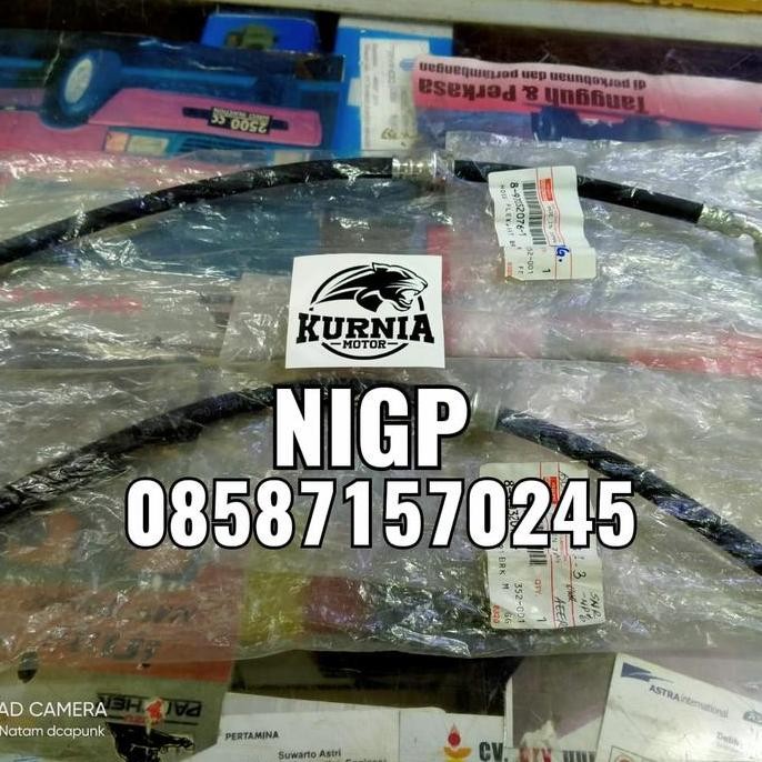 New SELANG REM / SELANG FLEKSIBEL REM DEPAN ISUZU PANTHER 91-99 ORIGINAL