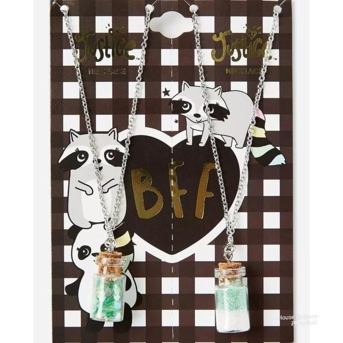 Justice Bff Necklace - Kalung Bff Isi 2 Original