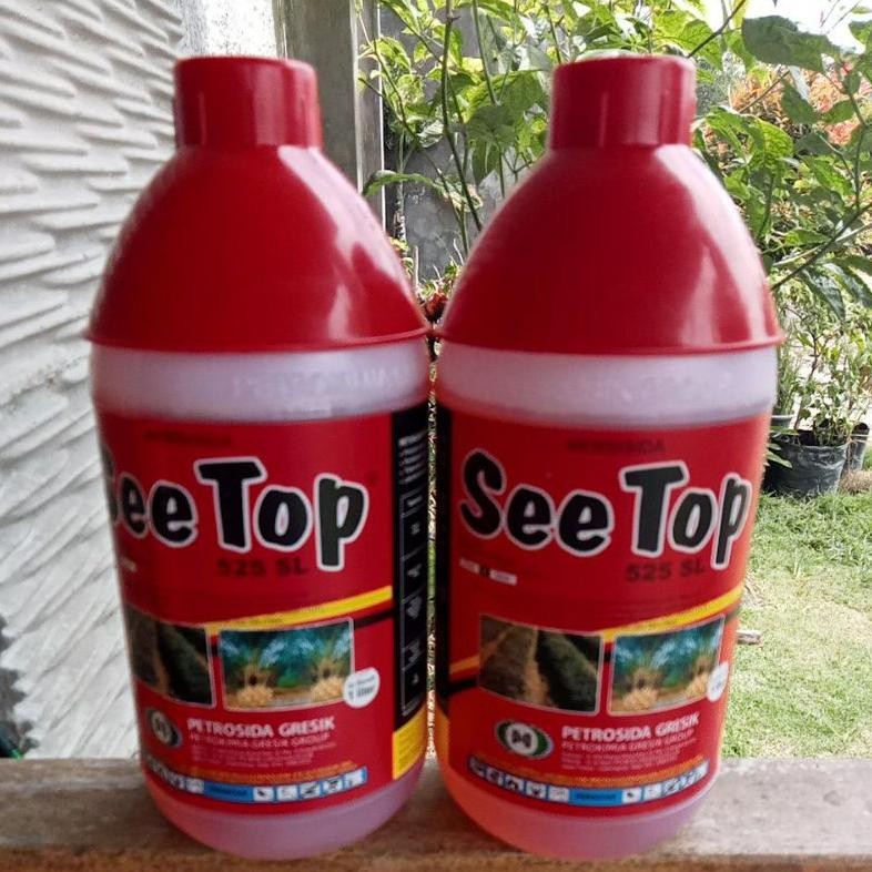 Viral Herbisida Seetop / See Top 525Sl 1Liter  Pembasmi Rumput Liar Sampai Akar Racun Rumput Berkual