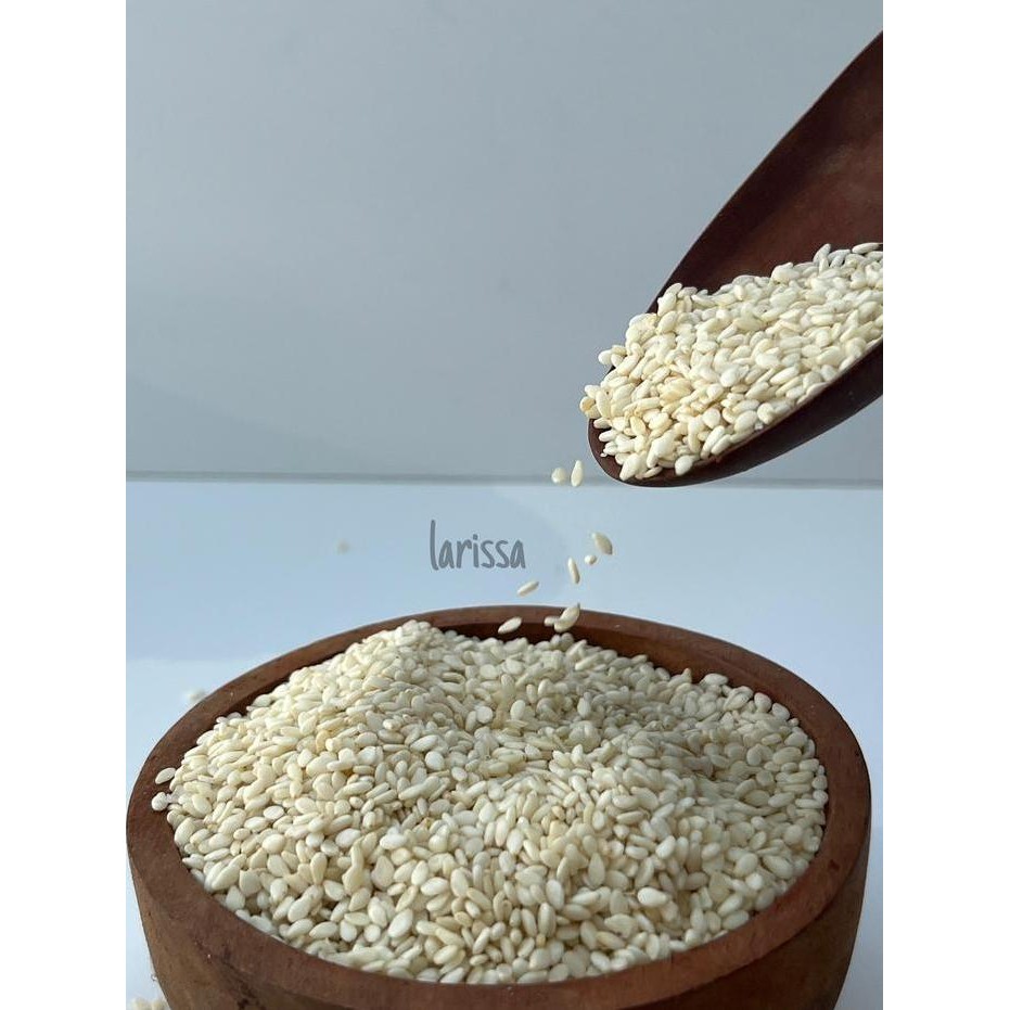 

Terlaris Wijen Putih 100Gr & 250Gr - Wijen Grade A By Larissa Store