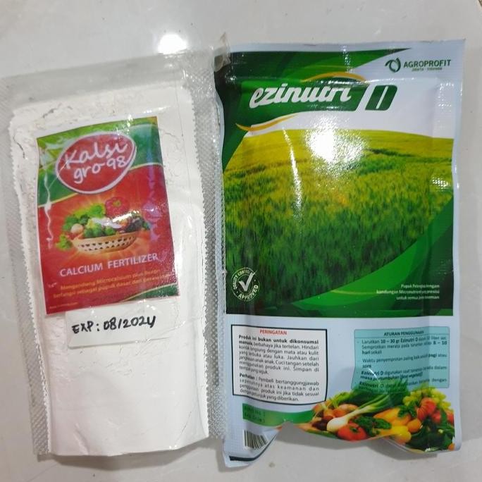 

Terlaris Paket Pupuk Npk Kalsium, 100G Lengkap Makro Mikro, Fase Vegetatif Mini