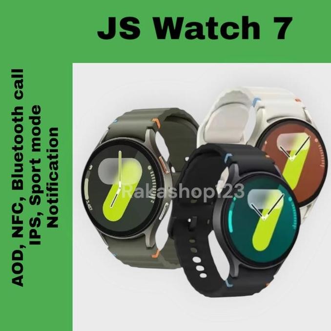 TERMURAH - JS Watch 7 Smart Watch, AOD, NFC, Bluetooth call,