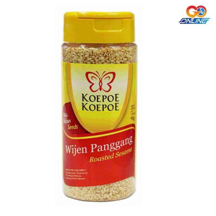 

Terlaris Koepoe - Koepoe Wijen Panggang / Roasted Sesame 90 Gr