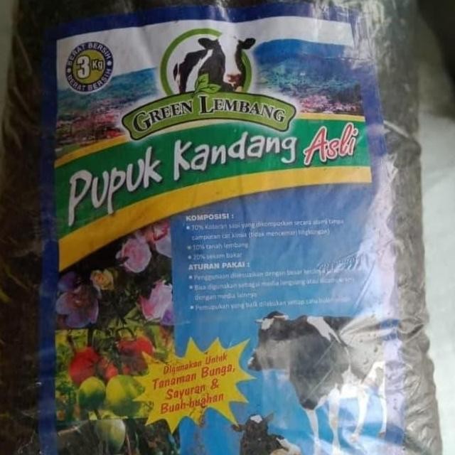 

Terlaris Pupuk Kandang Asli || Media Tanam Green Lembang 3Kg