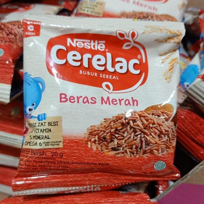 

Terlaris Nestle Bubur Susu Beras Merah / Kacang Hijau Sachet 20 Gram Food