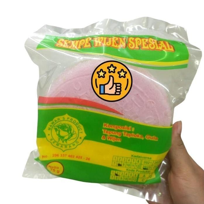 

Terlaris Sempe Wijen Bulat 75Gr Spesial Cemilan Jadul Makanan Ringan Snack