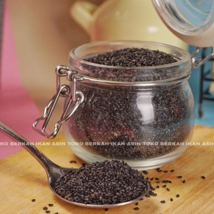

Terlaris Biji Wijen Hitam 500Gr / Black Sesame Seed Seeds