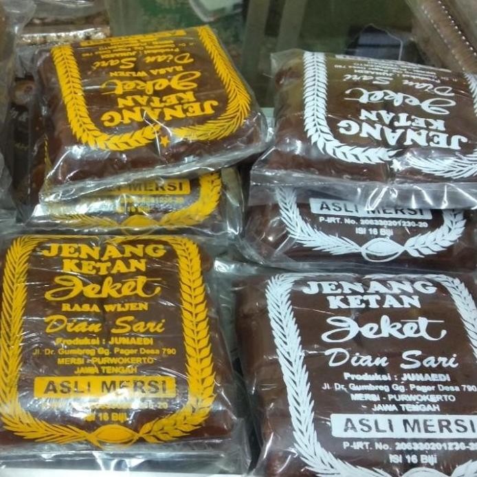 

Terlaris Jenang Jawa Wijen Khas Banyumasan