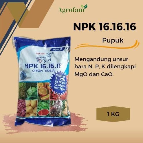 

Terlaris Pupuk Npk 16 16 16 1 Kg Pak Tani