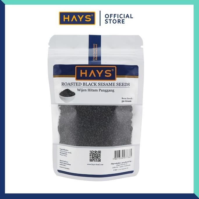 

Terlaris Hays - Wijen Hitam Panggang Sangrai 50 Gram / Roasted Black Sesame Seeds 50 Gram