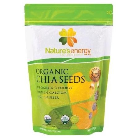 

Terlaris Nature'S Organic Chia Seed 100 G - Kaya Antioksidan, Omega-3, Serat Diet, Kalsium, Besi Dan Magnesium - Wijen, Bahan