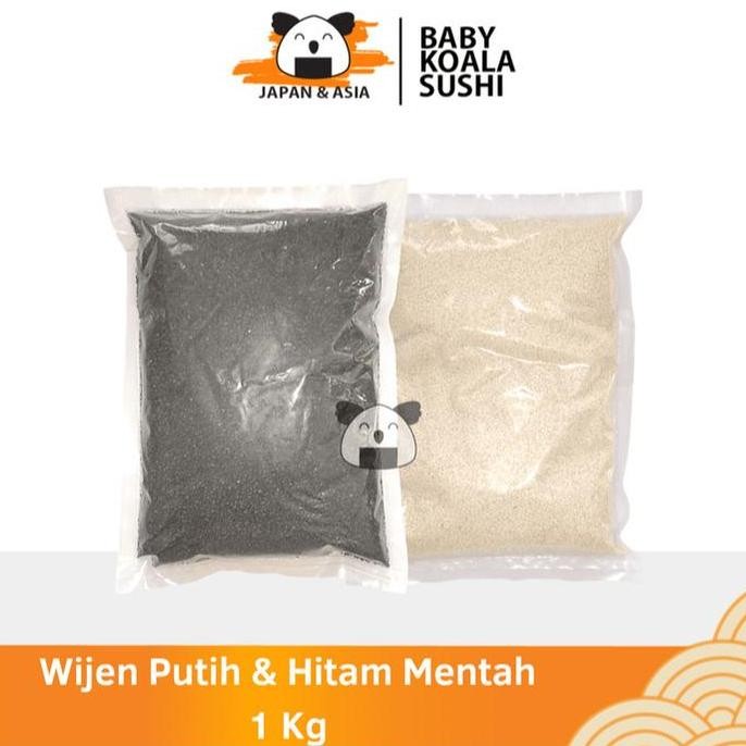 

Terlaris Goma Shiro Wijen Putih Hitam Mentah 1 Kg