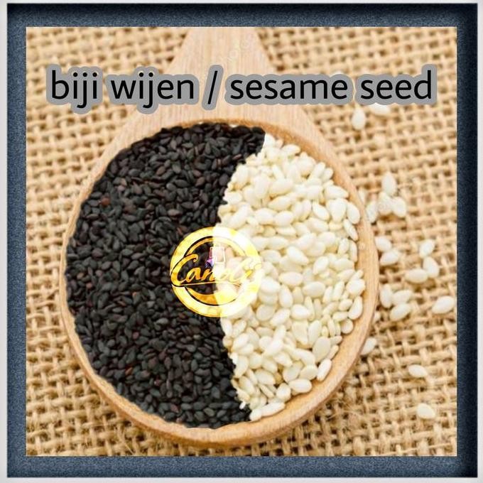 

Terlaris Wijen Putih Biji / White Sesame Seeds 250G 500Gr 1Kg