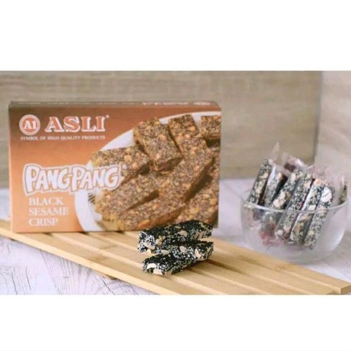 

Terlaris A1 Asli Ak Am Pang Pang Kacang Tumbuk Hitam Lapis Wijen Black Sesame