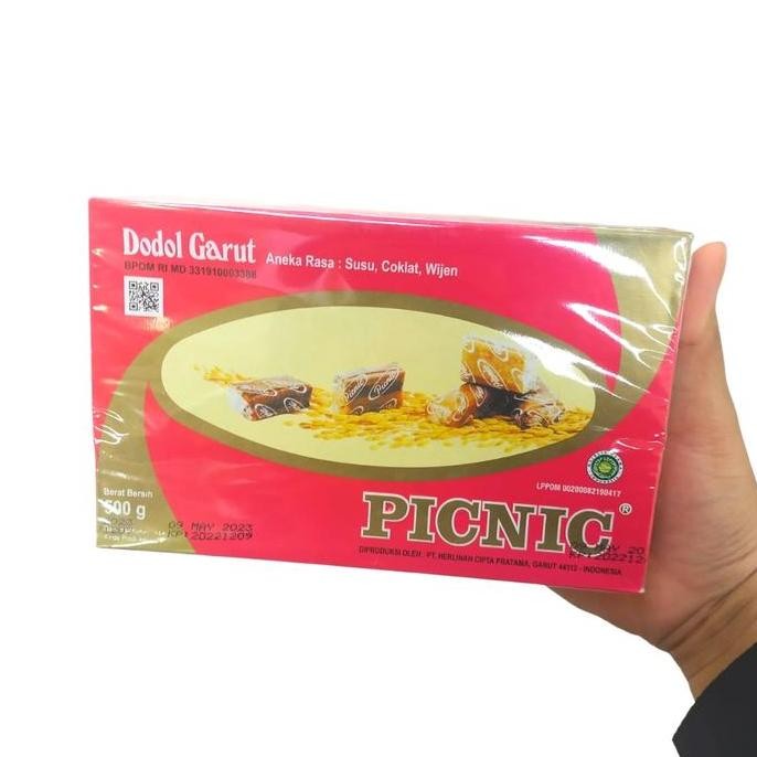 

Terlaris Dodol Garut Aneka Rasa 500Gr Susu Coklat Wijen Picnic Makanan Cemilan