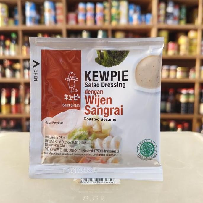 

Terlaris Kewpie Salad Dressing Dengan Wijen Sangrai 25Ml