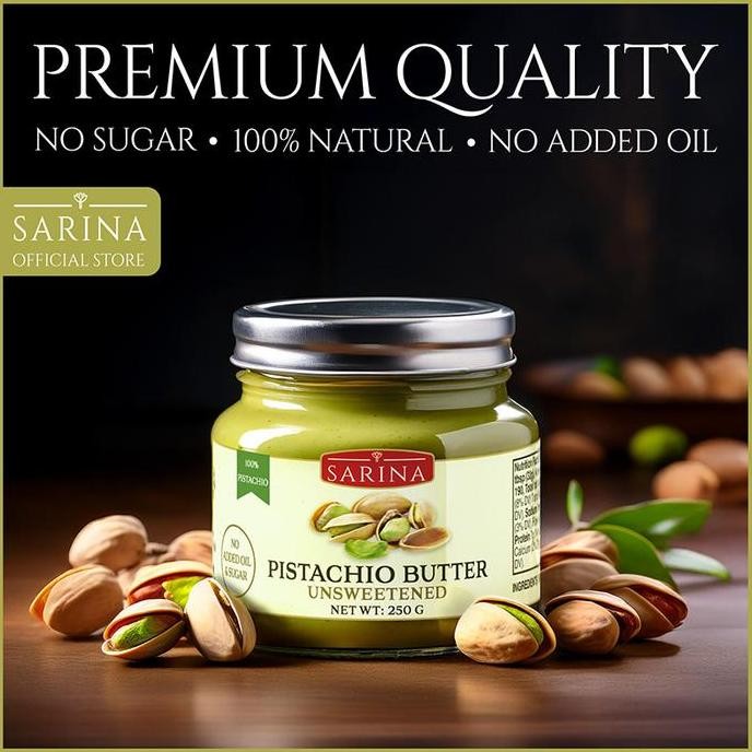 

Produk Baru!! Pistachio Butter Premium - 100% Selai Kacang Pistachio Asli