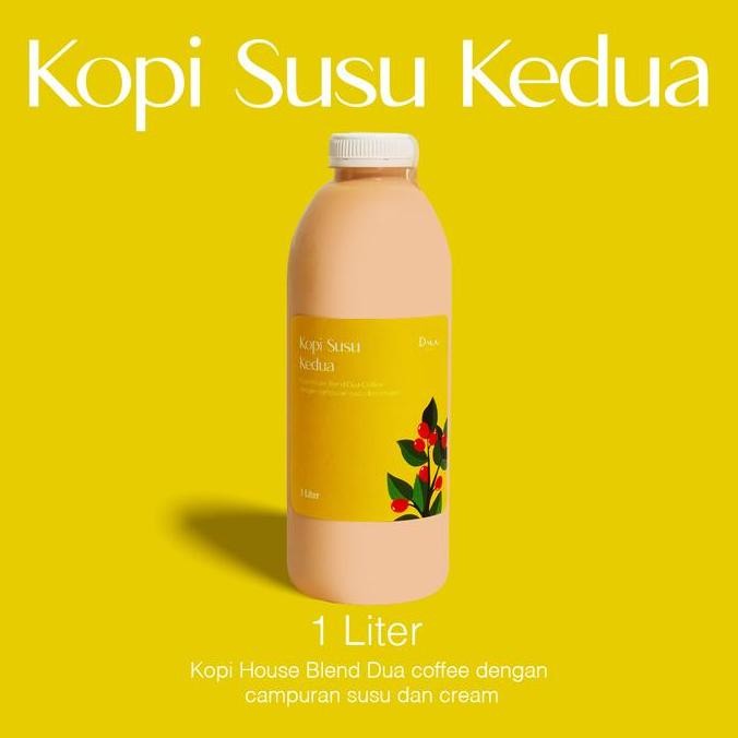 

Produk Baru!! Kopi Susu Kedua Dua Coffee Minuman Kemasan 1 liter