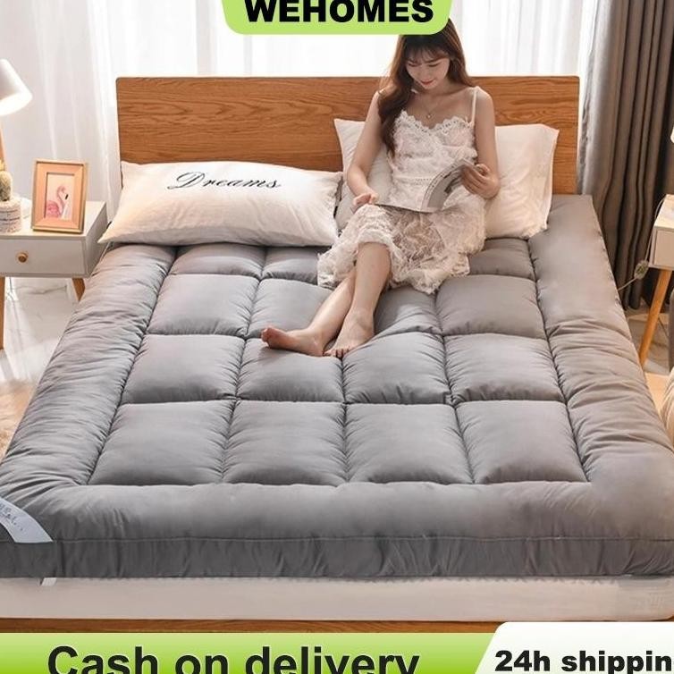 Kasur Kasur Lantai Matras Silikon Matras Protector Premium Topper Soft 180x200,160x200,120x200,100x2