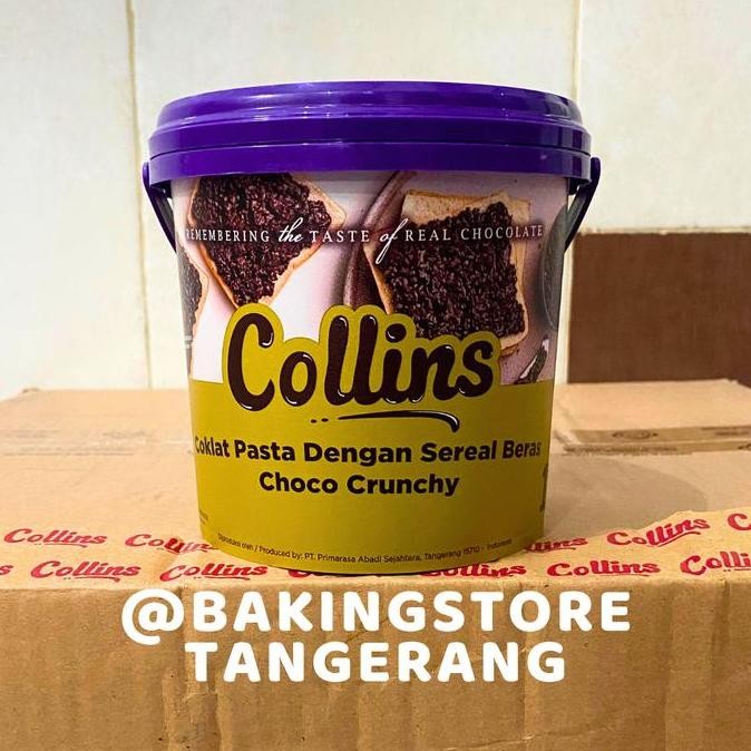 

Produk Baru!! Collins Choco Crunchy 1 kg | Selai Collins