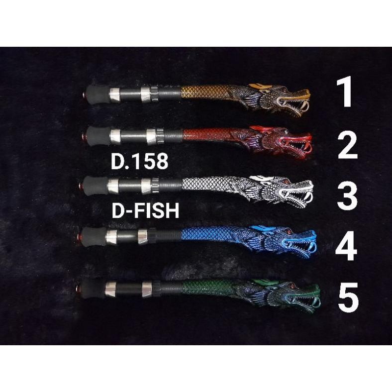 Handle, Gagang, Pahul Joran Naga Resin "Rell Seat" / Pahul Naga Resin AST