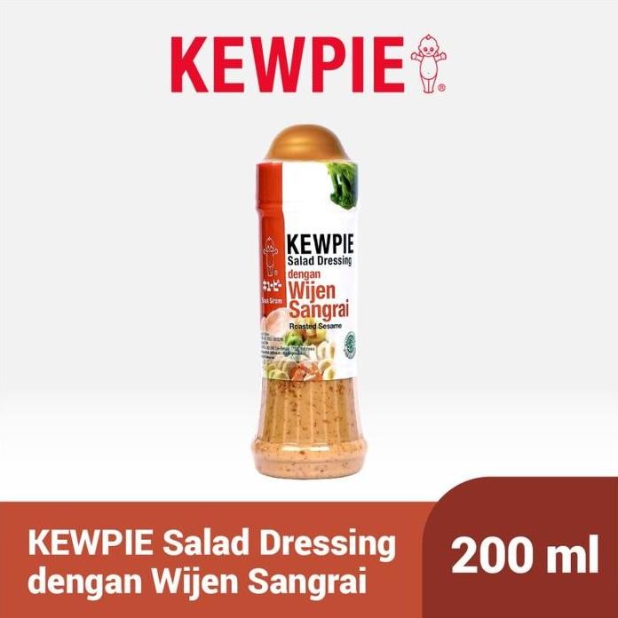 

Terlaris Kewpie Salad Dressing Dengan Wijen Sangrai 200 Ml