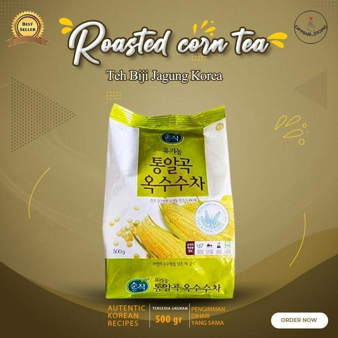 

KOREAN ROASTED CORN TEA TEH BIJI JAGUNG KOREA 500G - OKSUSU CA KOREA TERMURAH