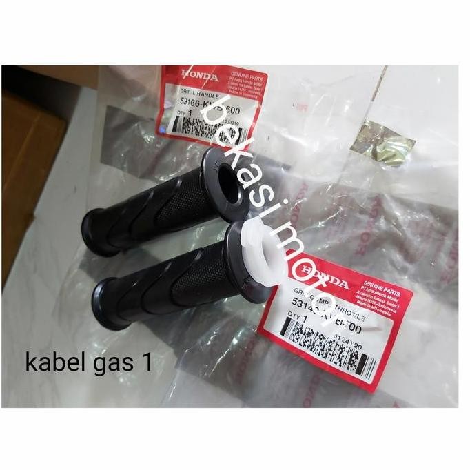 BERKUALITAS HAND GRIP HONDA VARIO KARBU BEAT KARBU BLADE REVO SUPRA SPACY FIT ORI