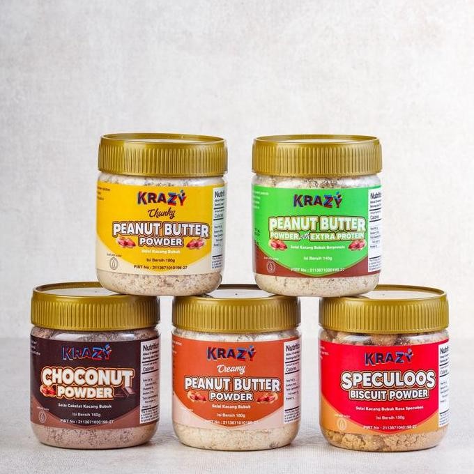 

Produk Baru!! Krazy Paket Hemat Selai Kacang Diet 5 pcs