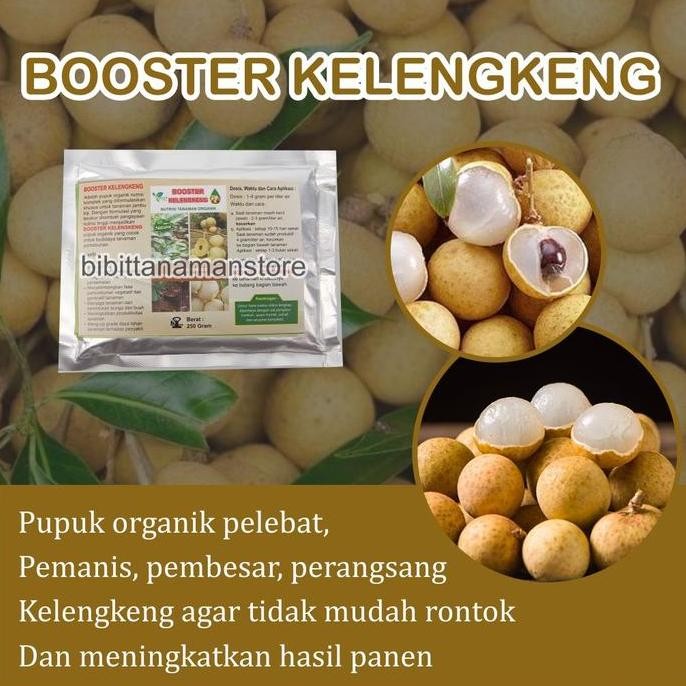 

Pupuk Organik Booster Kelengkeng Pelebat Cepat Berbuah