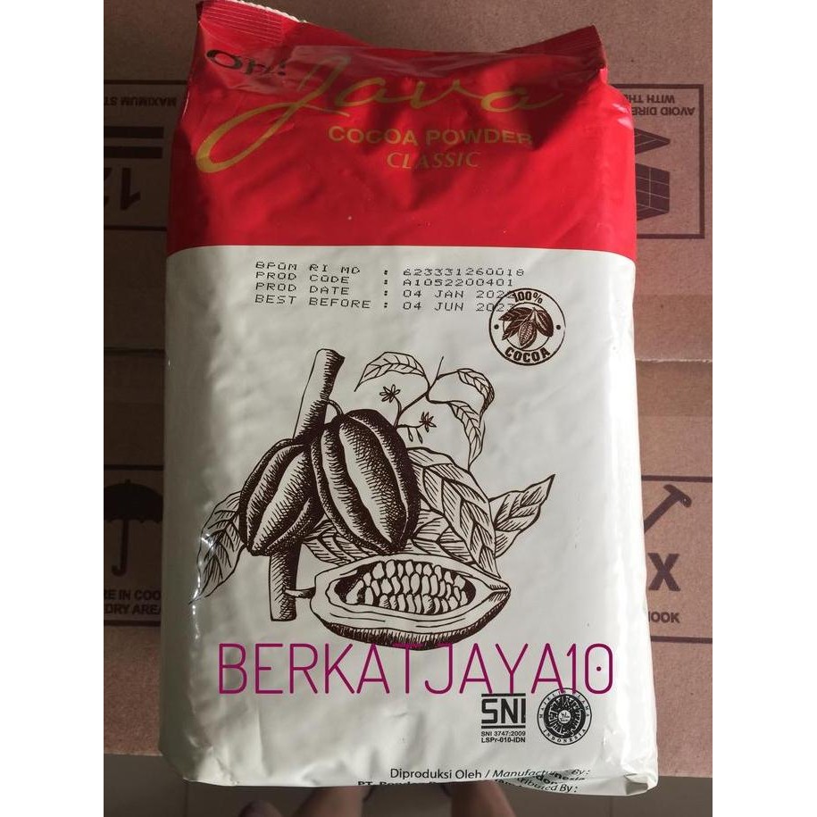 

BT Java Classic Cocoa Powder Bubuk Coklat Kakao 1kg