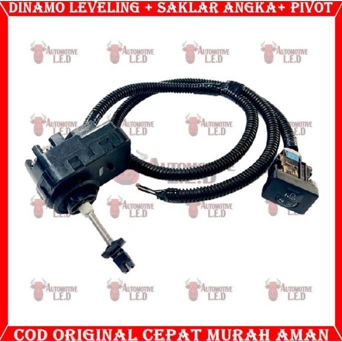 ELECTRIC LEVELING MOTOR PLUS SAKLAR ANGKA ANTI MT FREE PIVOT OEM AUTO LEVELING HEADLAMP MOTOR BILED 