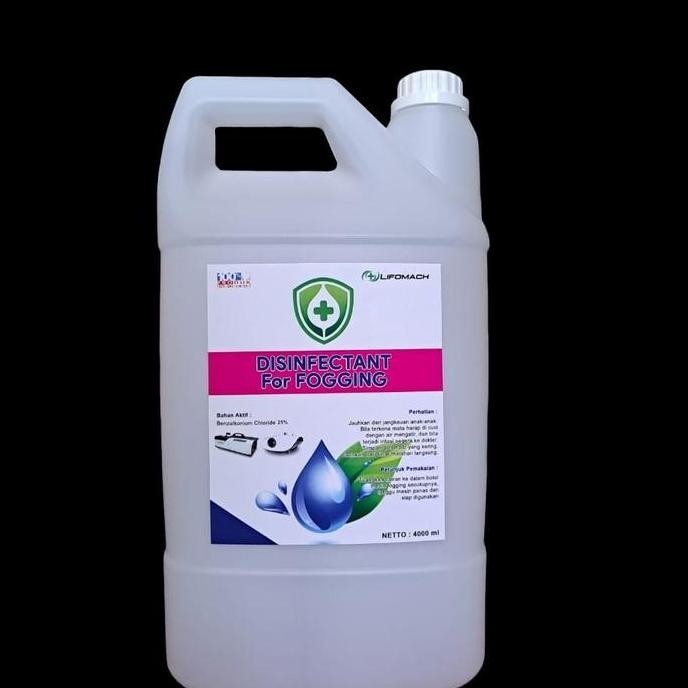 Fogging Liquid Disinfektan Cairan 4L Food Grade