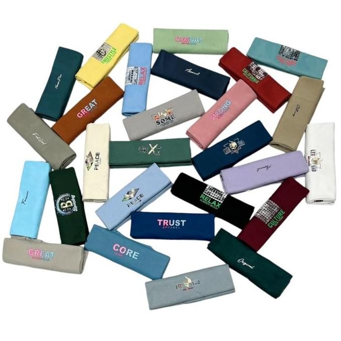 Murah Paket Grosir 12 Pcs Kaos Distro Motif Simpel Paket Usaha Baju Kaos Pria Wanita Atasan Unisex B