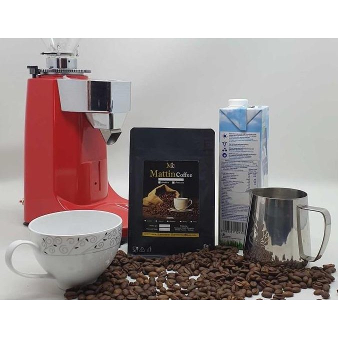 

Kopi Arabika Mandeling 1 kg Biji/Bubuk Mattin Coffee