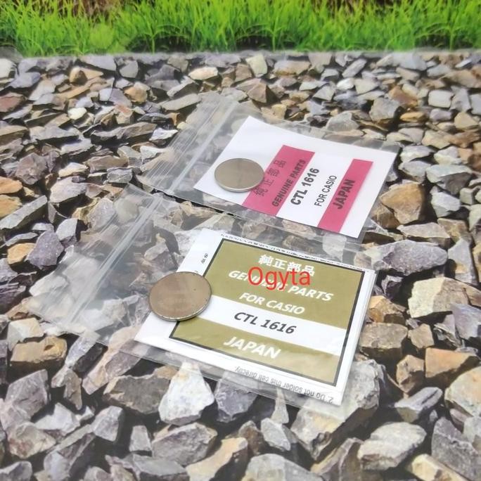 Baterai Casio TOUGH SOLAR Jam Tangan Gshock Protrek CTL 1616 Original