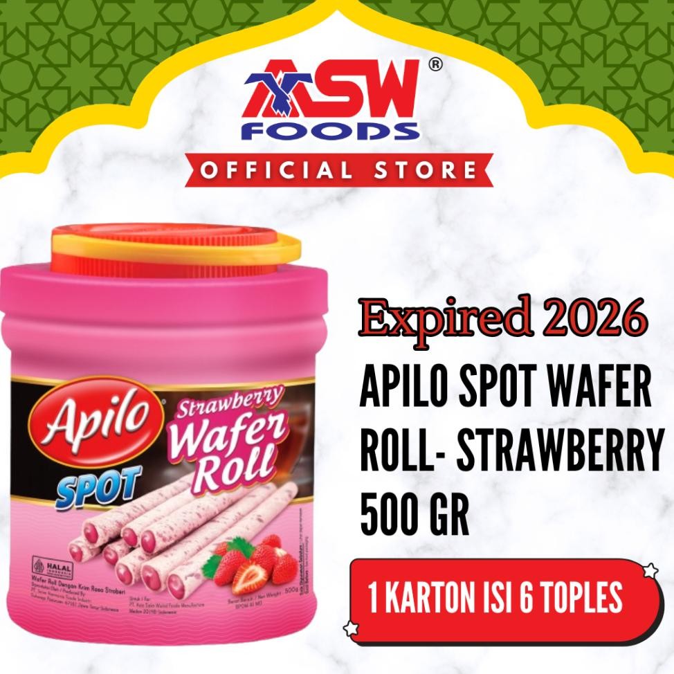 

Apilo Pot Wafer Ti Trawberry Gr 6 Pc Arton