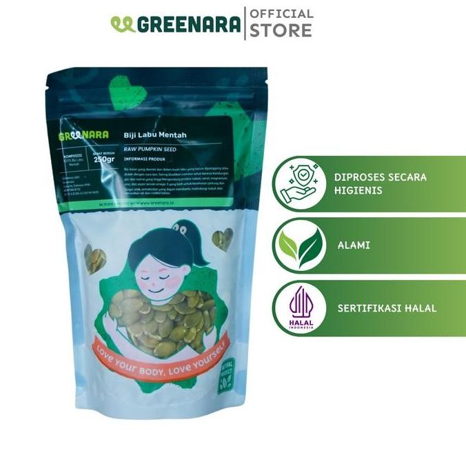 

BIJI LABU MENTAH 250GR / RAW PUMPKIN SEED TERMURAH