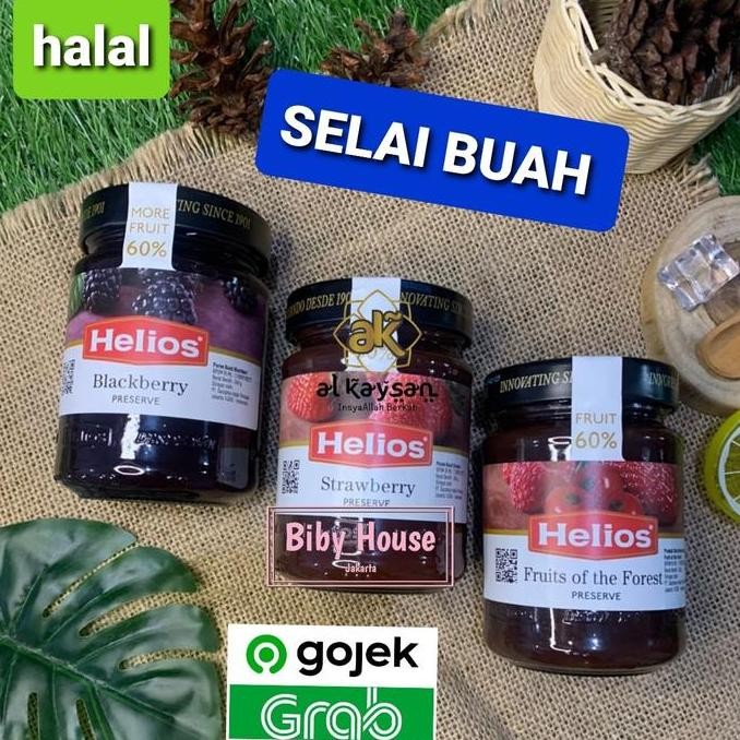 

Produk Baru!! SELAI BUAH HELIOS PRESERVE 340 GR FRUIT JAM HALAL DAN ORIGINAL HALAL