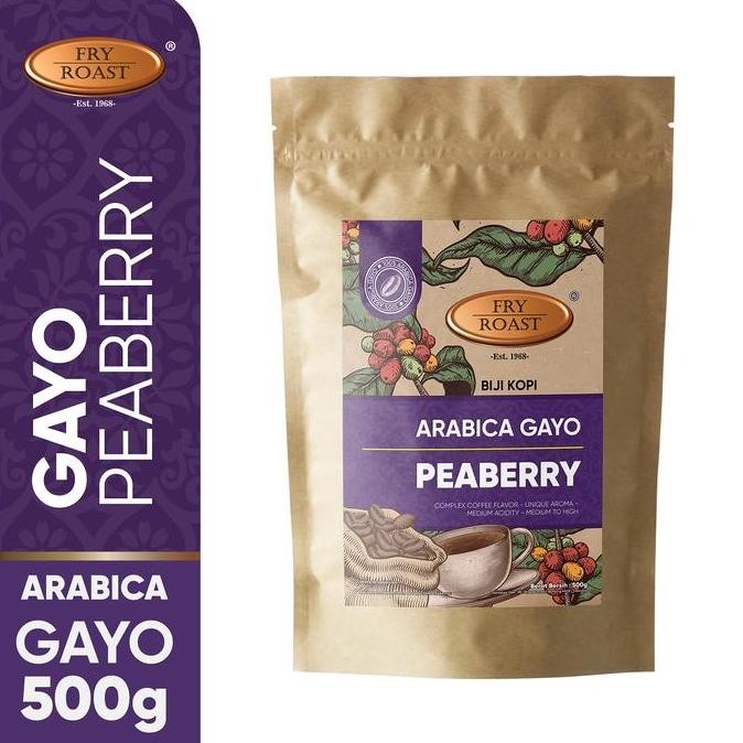 

KOPI ARABIKA GAYO LANANG PEABERRY 500 GRAM BIJI DAN BUBUK TERMURAH