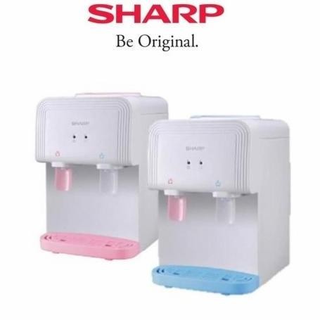 TERBARU - New Dispenser Air model meja SHARP Hot&Normal SWD-T40N