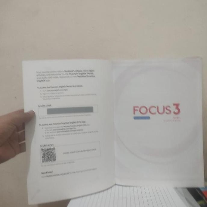 ready stock FOCUS 3 STUDENT S BOOK SECOUD EDITION