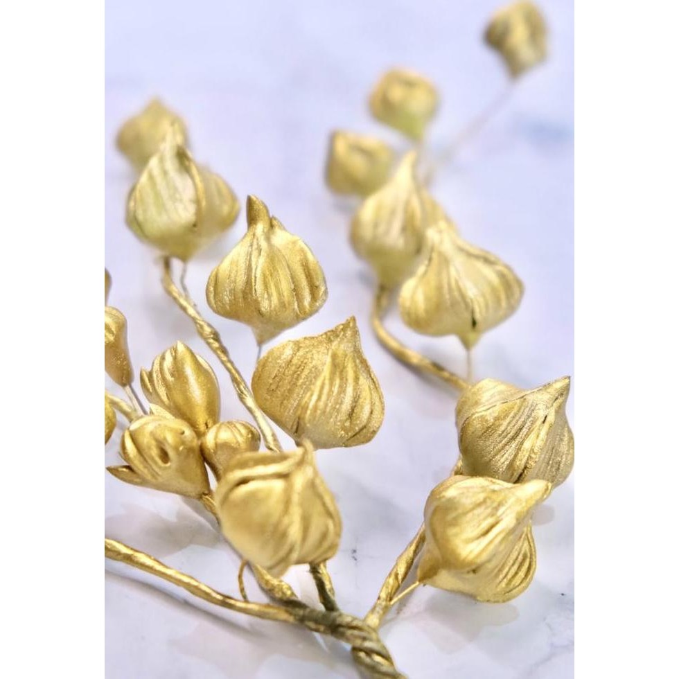 

Promo gumpaste flower rose bud kuncup BDRT (1 rangkai)cake decoration COD