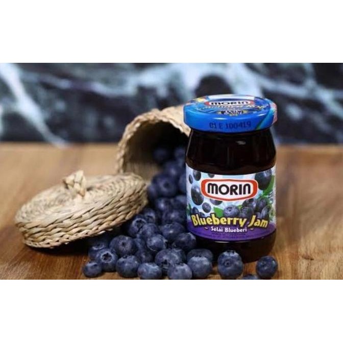 

Produk Baru!! Morin Blueberry Jam 170gr Selai Bluberi Topping Roti Isian