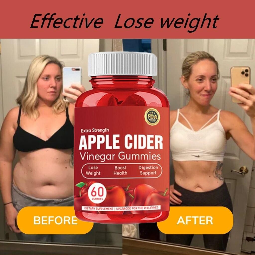 Apple Cider Vinegar Gummies Suplemen Daya Tahan Tubuh Pelangsing Herbal Alami Obat Diet Ampuh Suplem