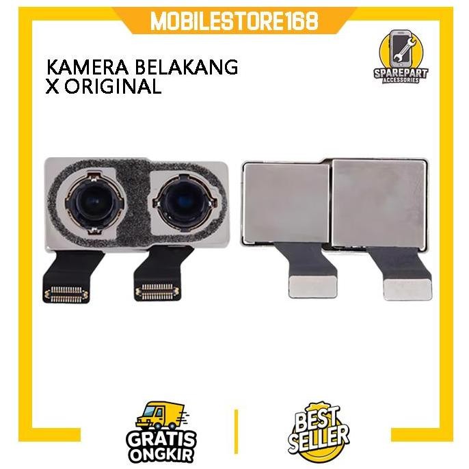 KAMERA BELAKANG IPHONE X ORIGINAL COPOTAN