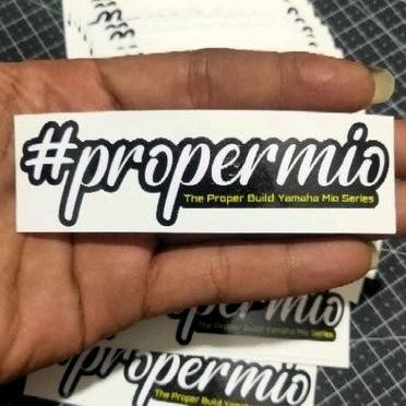 

Ready Stiker Propermio Print Cut Laminasi